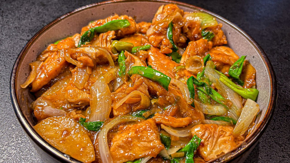 Chicken and Onion Stir Fry Recipe