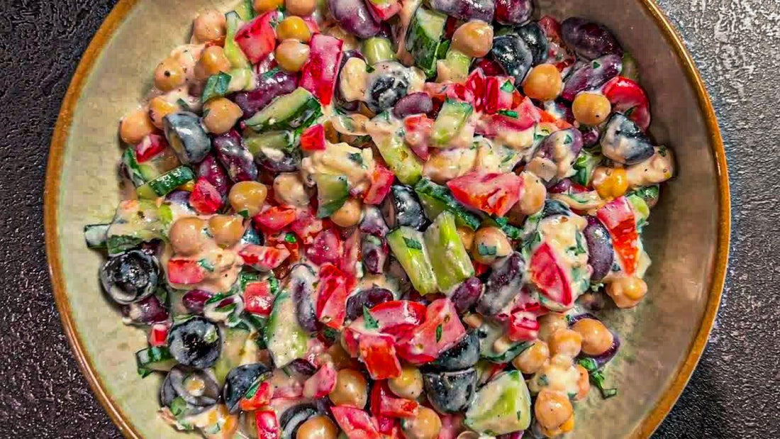 Dense Bean Salad Recipe