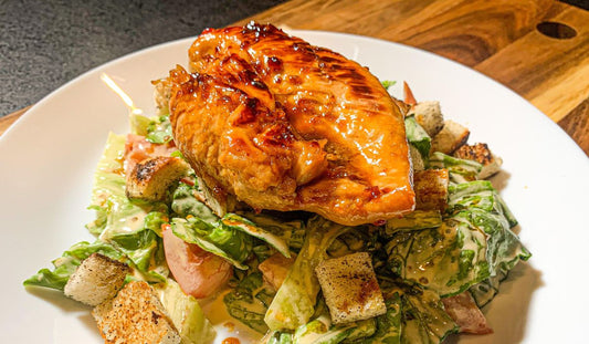 Honey Garlic Chicken Breast Salad Recipe