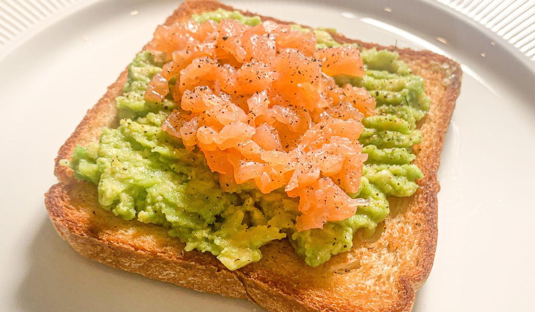 avocado salmon toast