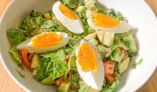 Avocado Tomato Egg Salad Recipe
