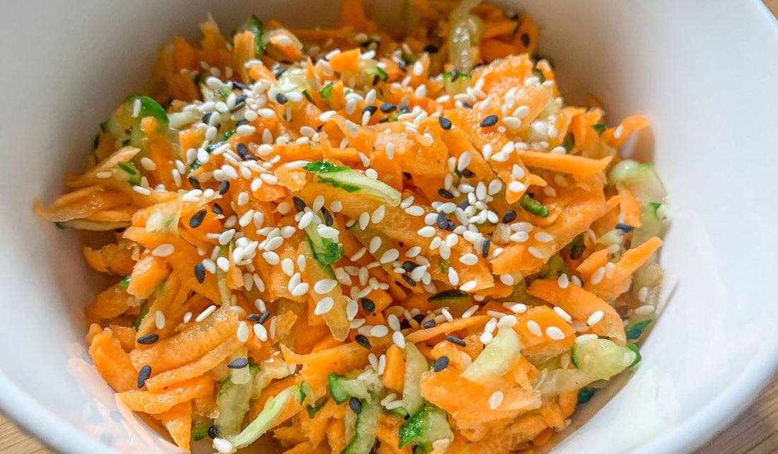 Carrot cucumber salad recipe