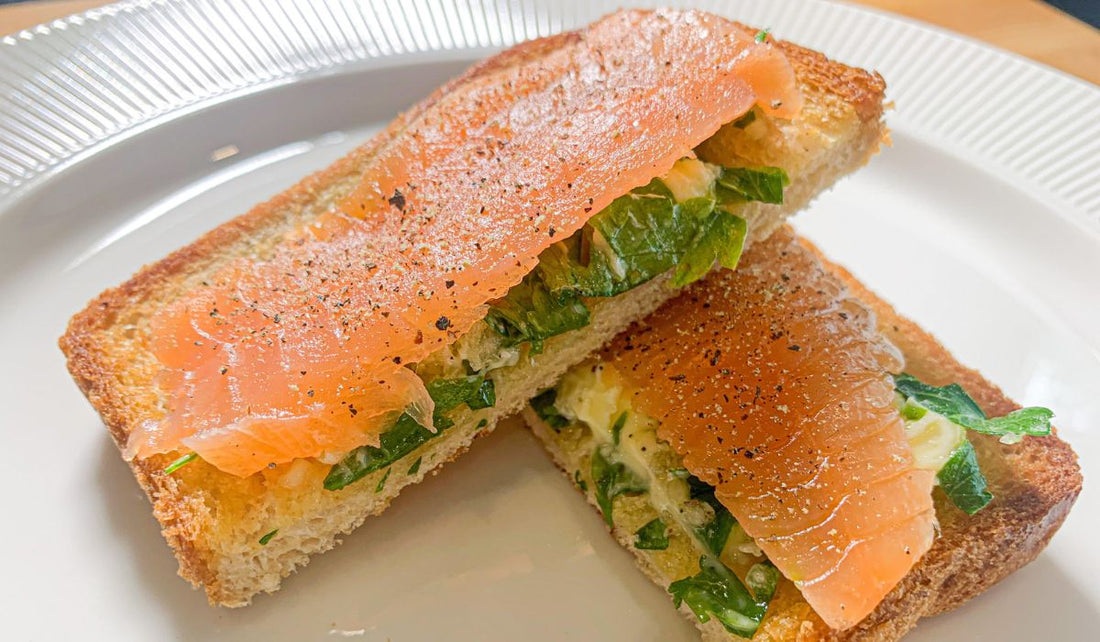 salmon toast