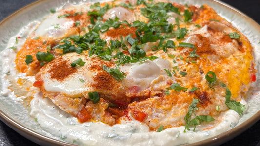 Spicy Eggs in Yogurt Sauce | Turkish-Style Shakshuka Recipe