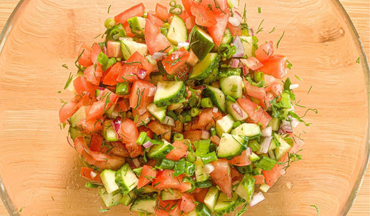 tomato cucumber salad