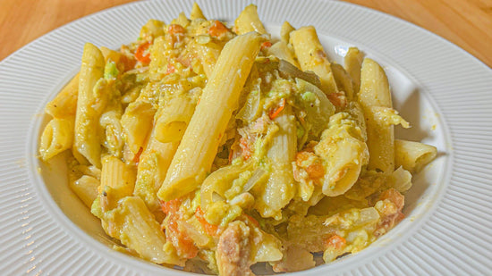 Avocado Tuna & Tomato Pasta Recipe