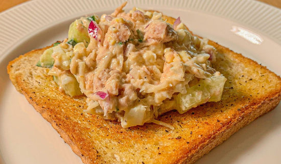 Egg Tuna Cheese Toast