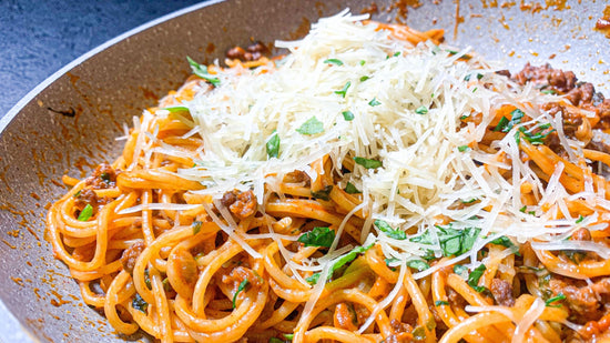 Pasta With Ground Beef And Parmesan Cheese Recipe