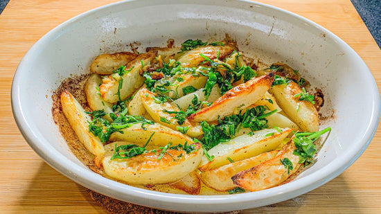 Roasted Garlic Potatoes Recipe